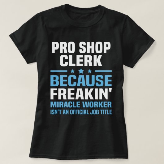 T-shirt Magasin Pro (Design devant)