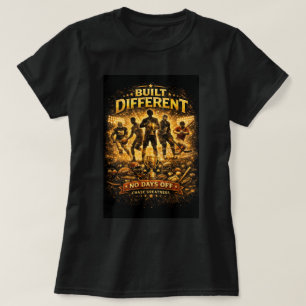 T-shirt Magasin ZOYNK Construit Différemment Aucun Jour de