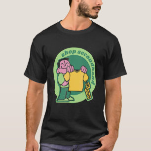 T-shirt Magasinez Friperies Hippies 70s