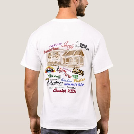 T-shirt Magasins CVM (Dos)