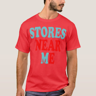 T-shirt MAGASINS près de Meshirt rétro