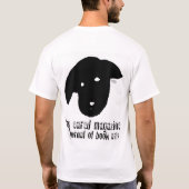 T-shirt magazine à oreilles de chien (Dos)