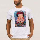 T-shirt Magazine basse de couverture d'art (Devant)