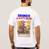 T-shirt Magazine Broncosaurus de conducteur de Bronco (Dos)
