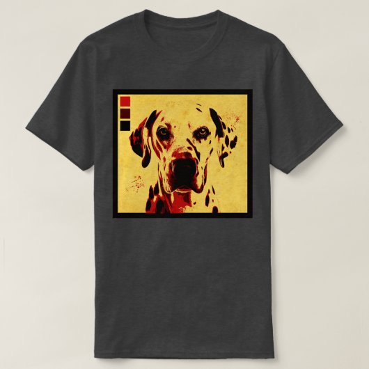 T-shirt Magazine dalmate (Design devant)