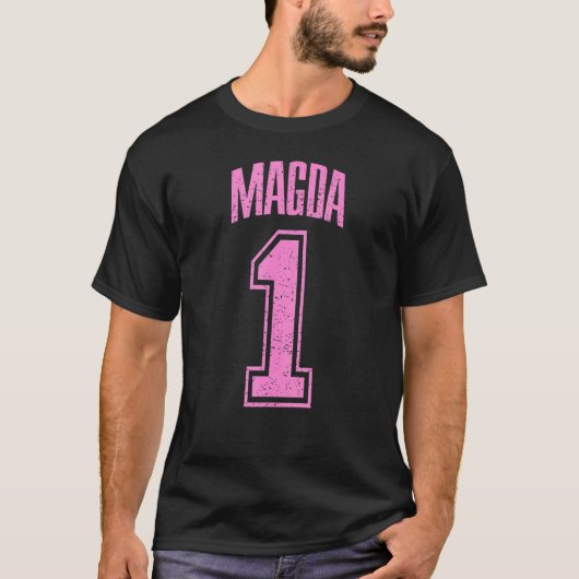 T-shirt Magda Supporter Numéro 1 plus grand ventilateur (Devant)