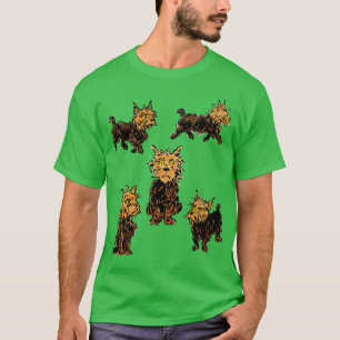 T-shirt Mage de l'Oz vintage, Toto le chiot mignon