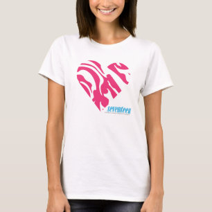 T-shirt Magenta 2 de zèbre