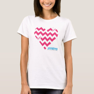 T-shirt Magenta 3 de zigzag