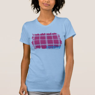 T-shirt Magenta 4 de plaid