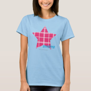 T-shirt Magenta Plaid 3