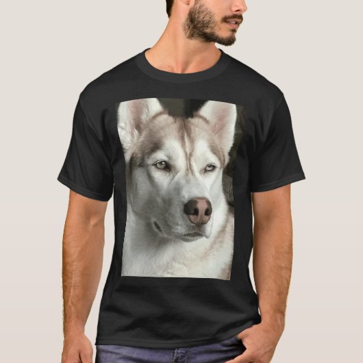 T-shirt Maggie Le Husky Sibérien Long (Devant)