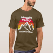 T-shirt Maggie Valley Caroline du Nord (Devant)