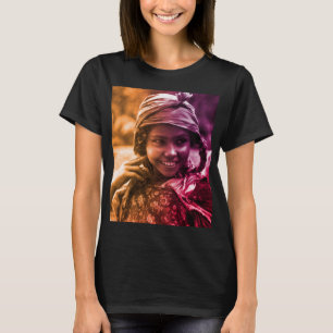 T-shirt Maghreb coloré Tunisienne Djerba fille T-Shir