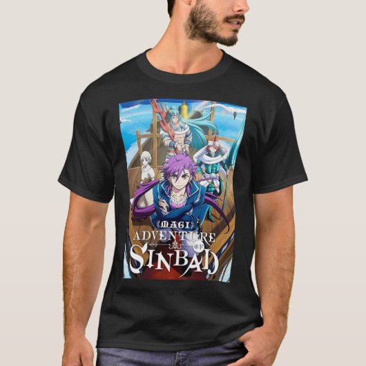 T-shirt Magi Adventure de Sinbad (Devant)