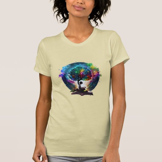 T-shirt Magic book (Devant)