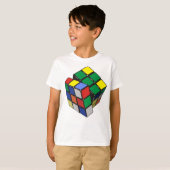 T-shirt Magic Cube garçon homme fille (Devant entier)