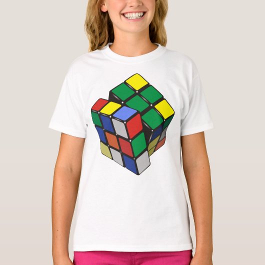 T-shirt Magic Cube garçon homme fille (Devant)