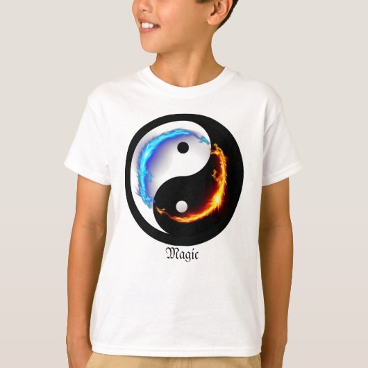 T-shirt Magic Dragon fantasy art (Devant)