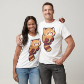 T-shirt Magic du panda roux (Unisexe)