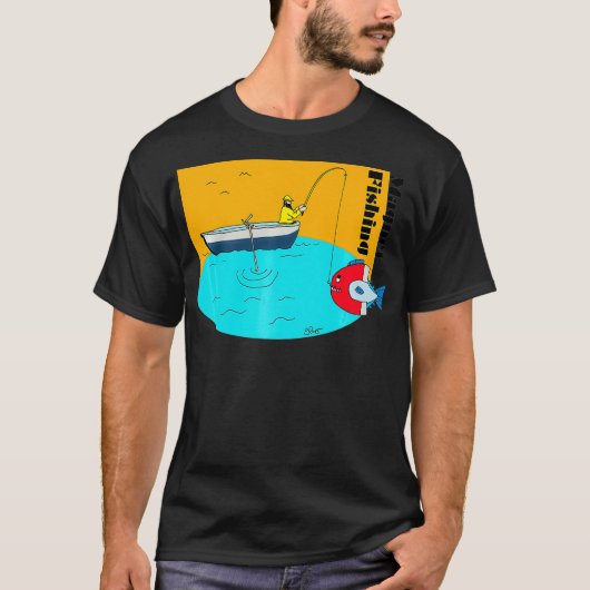 T-shirt Magic Fishing Fun Premium  (Devant)