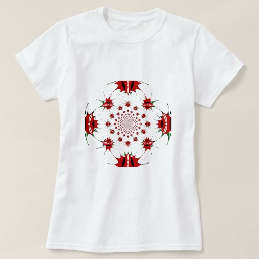 T-shirt Magic Kenya : Kaleidoscope 🇰 identité culturelle (Design devant)