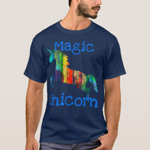T-shirt Magic Licorne Cute Tee Mystique Galop Cadeau