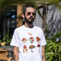 Magic mushrooms yoga meditation camping art fungi 