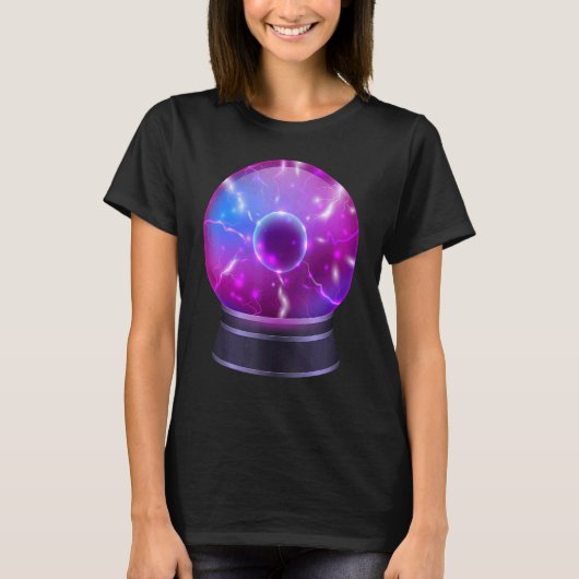 T-shirt Magic Occult Crystal Ball Psychic (Devant)