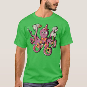 T-shirt Magic Octopus Lecture Livres par Tobe Fonseca