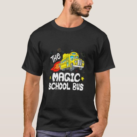 T-shirt Magic School Bus Driver Seatbelts Tout le monde Jo (Devant)