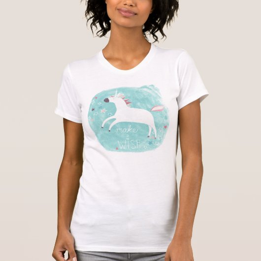 T-shirt Magic Unicorn Squad - Faites un voeu (Devant)