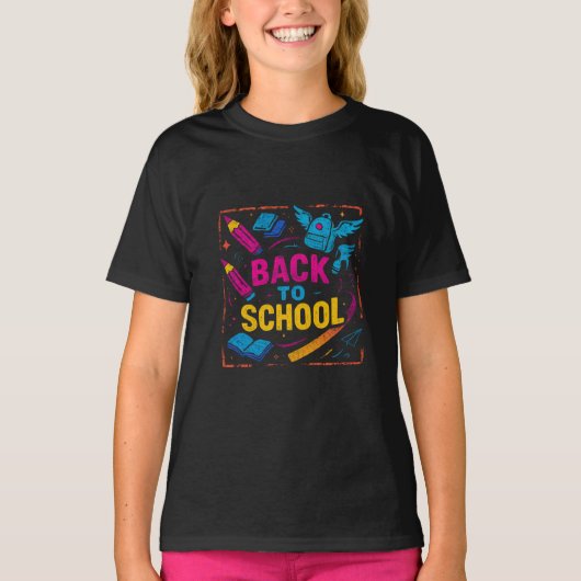 T-shirt Magical Back to School - Imaginaire Dream Design (Devant)