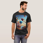 T-shirt "Magical Balloon Journey" (Devant entier)