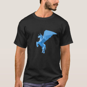 T-shirt Magical Blue Unicorn pour un sourire