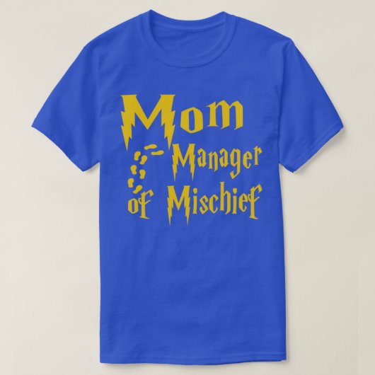 T-shirt Magical Maman Chemise Potter Maman Chemise Gestion (Design devant)