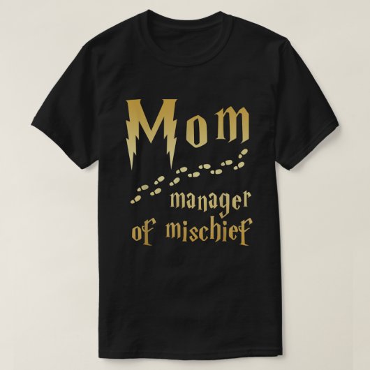 T-shirt Magical Mom, gestionnaire du mal-être (Design devant)