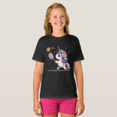 T-shirt Magical Pickleball Unicorn - Drôle Joueur d'Imagin (Devant entier)