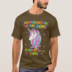 T-shirt Magical Unicorn Kindergarten Graduation 1ère année