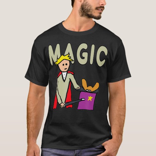 T-shirt Magician Magic  (Devant)
