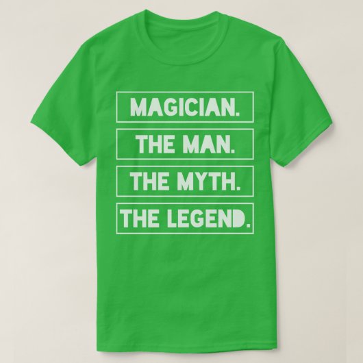T-shirt Magicien (Design devant)