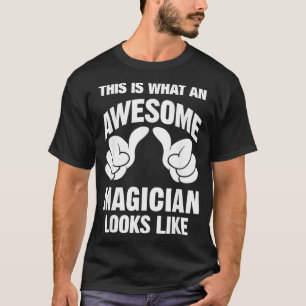 T-shirt Magicien Awesome A L'Air Drôle
