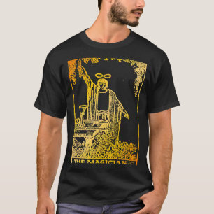 T-shirt Magicien Carte Tarot Vintage Le Magicien