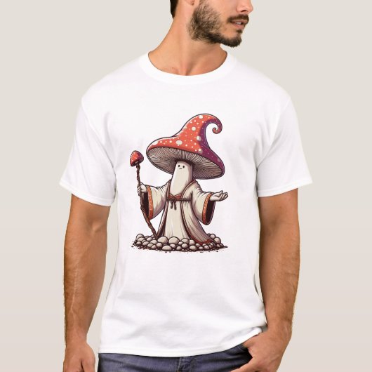 T-shirt Magicien Champignon (Devant)