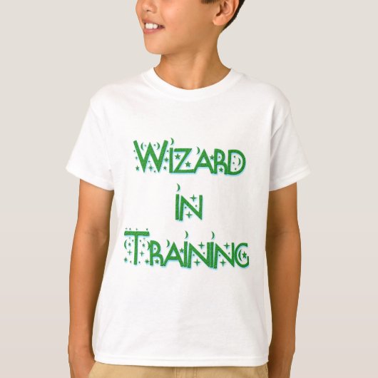 T-shirt Magicien dans la formation (Devant)