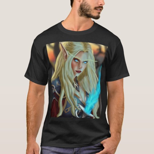 T-shirt Magicien de Bloodelf (Devant)