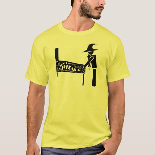 T-shirt Magicien de flipper (Devant)