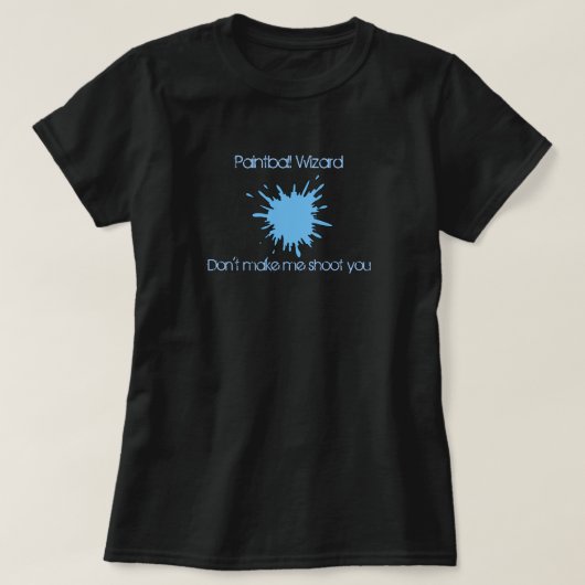 T-shirt Magicien de Paintball (Design devant)