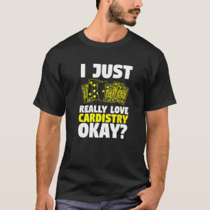 T-shirt Magicien De Rue J'Aime Vraiment Cardisterie Carte