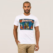 T-shirt Magicien du monde de ~ de Thurston le plus grand (Devant entier)
